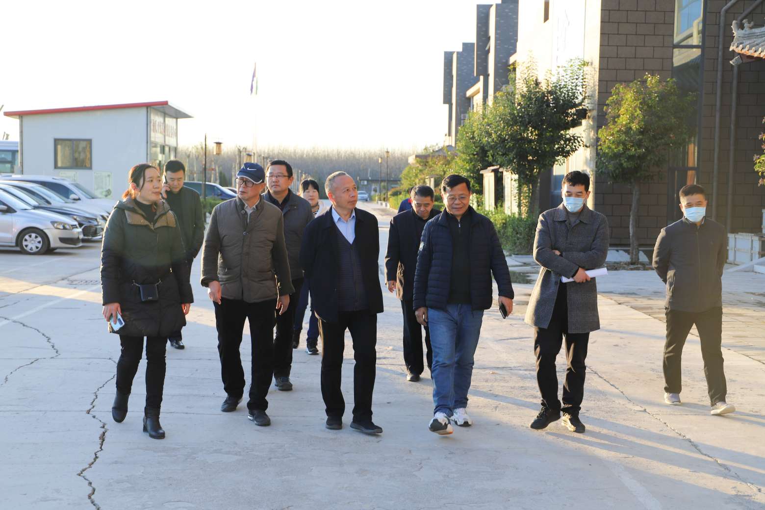 省發(fā)改委驗收組專家到正信味業(yè)實地考察